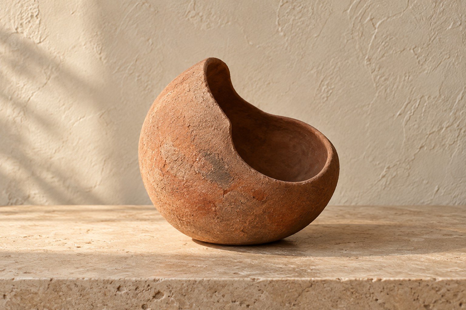 Earth vessel, Unglazed terracotta